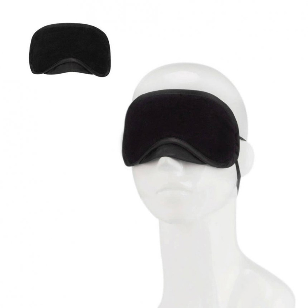 Lux Fetesh Black Peek-A-Boo Love Mask - Picture 2 of 3